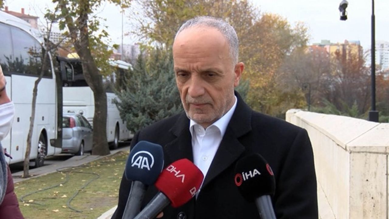Türk-İş Başkanı: Toplumun yüzde 90'ını memnun edecek bir rakam gelirse 'evet' deriz