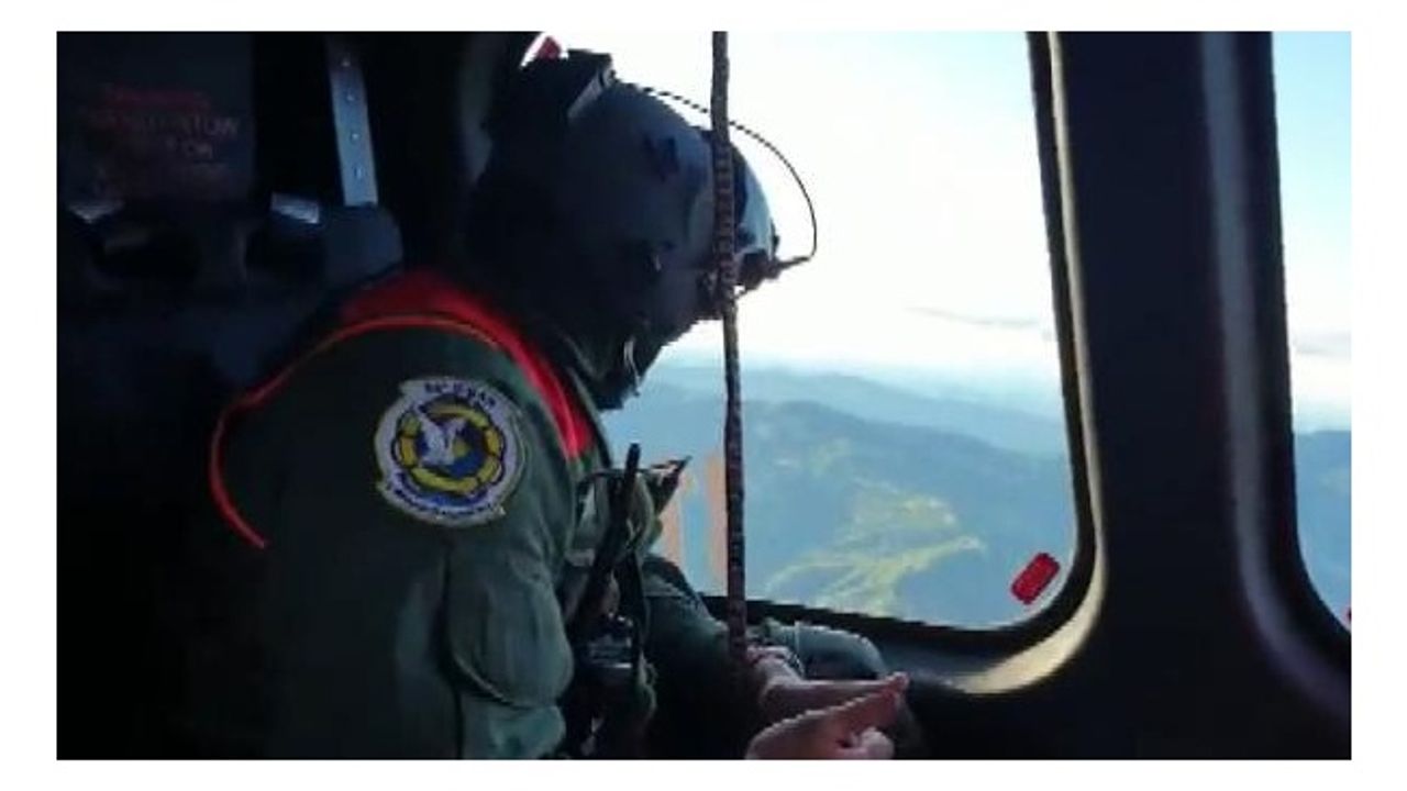 İtalya Hava Kuvvetleri, kaybolan helikopterin arama çalışmalarına katıldı