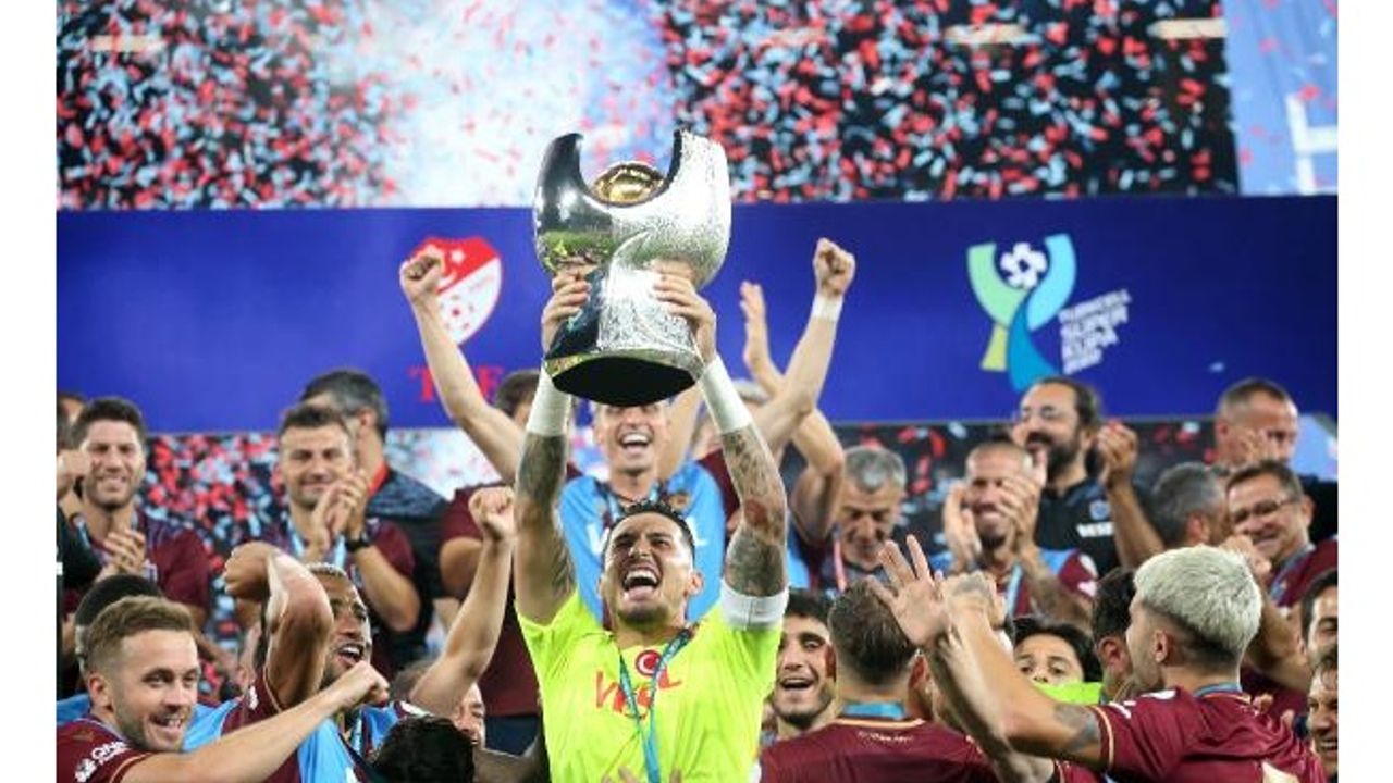 Süper Kupa'nın sahibi Trabzonspor