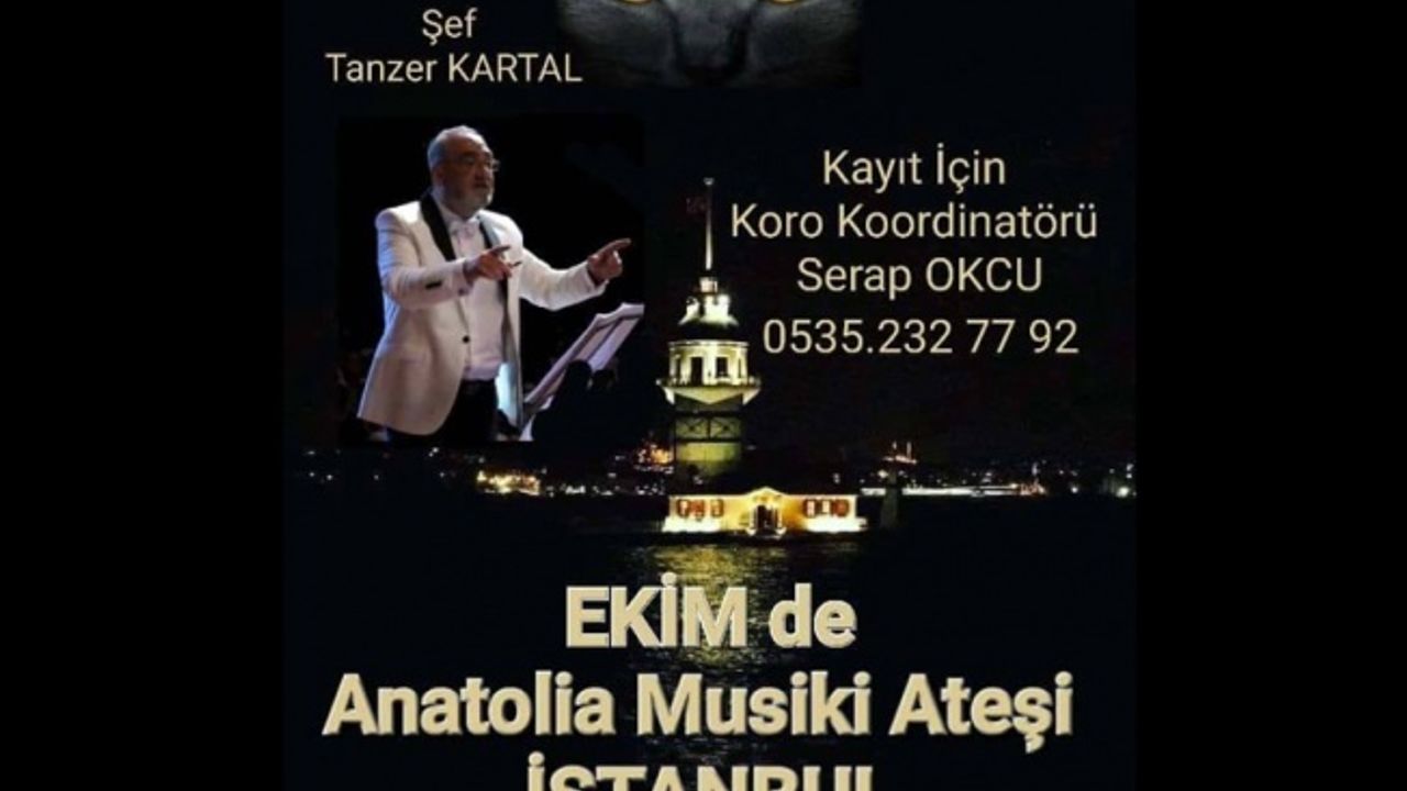 Anatolia Musiki Ateşi Korosu kayıtlarına sayılı son günler kaldı