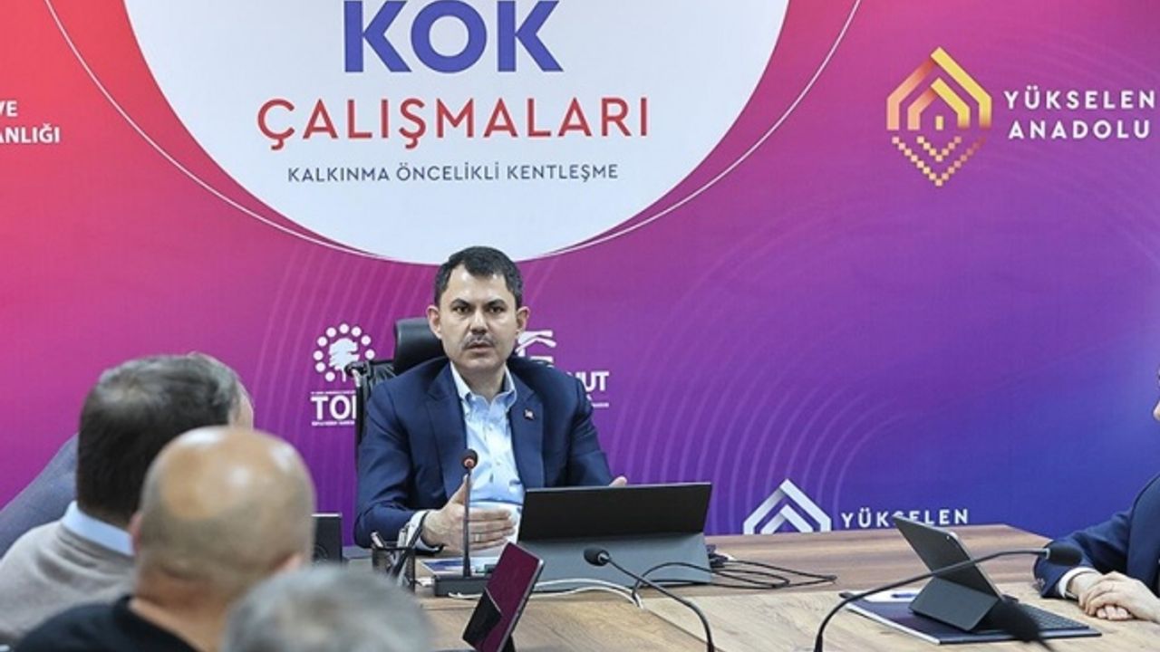 Bakan Kurum: Depremde zarar gören kent merkezleri KÖK çalışmaları ile ayağa kaldırılıyor