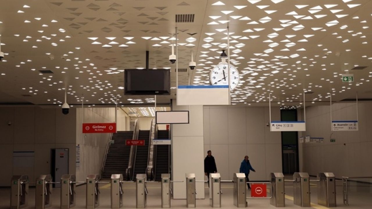 Başakşehir-Kayaşehir Metro Hattı 8 Nisan Cumartesi günü açılıyor