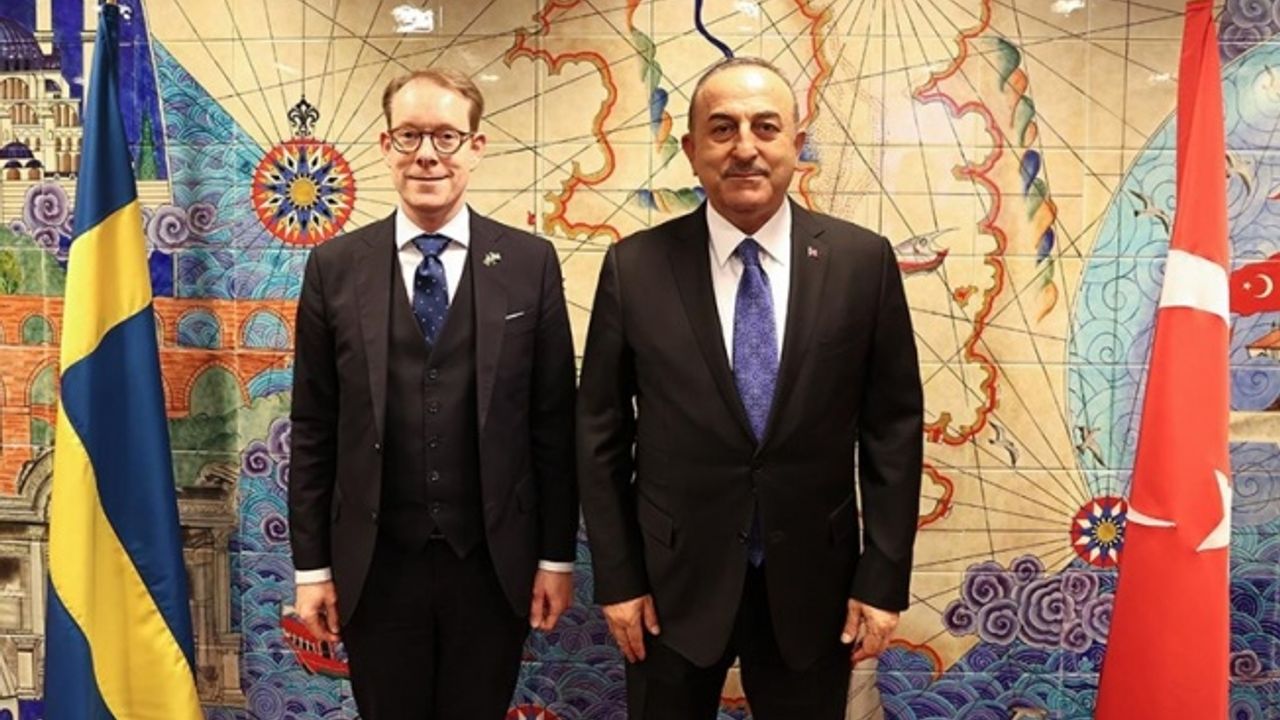 Çavuşoğlu, İsveçli mevkidaşı Bilström ile görüştü