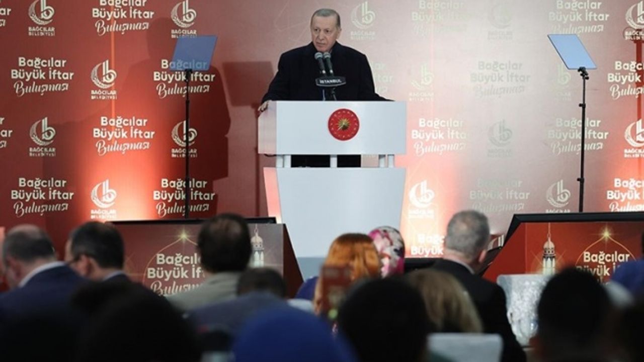 Cumhurbaşkanı Erdoğan, "Bağcılar Büyük İftar Buluşması"nda konuştu