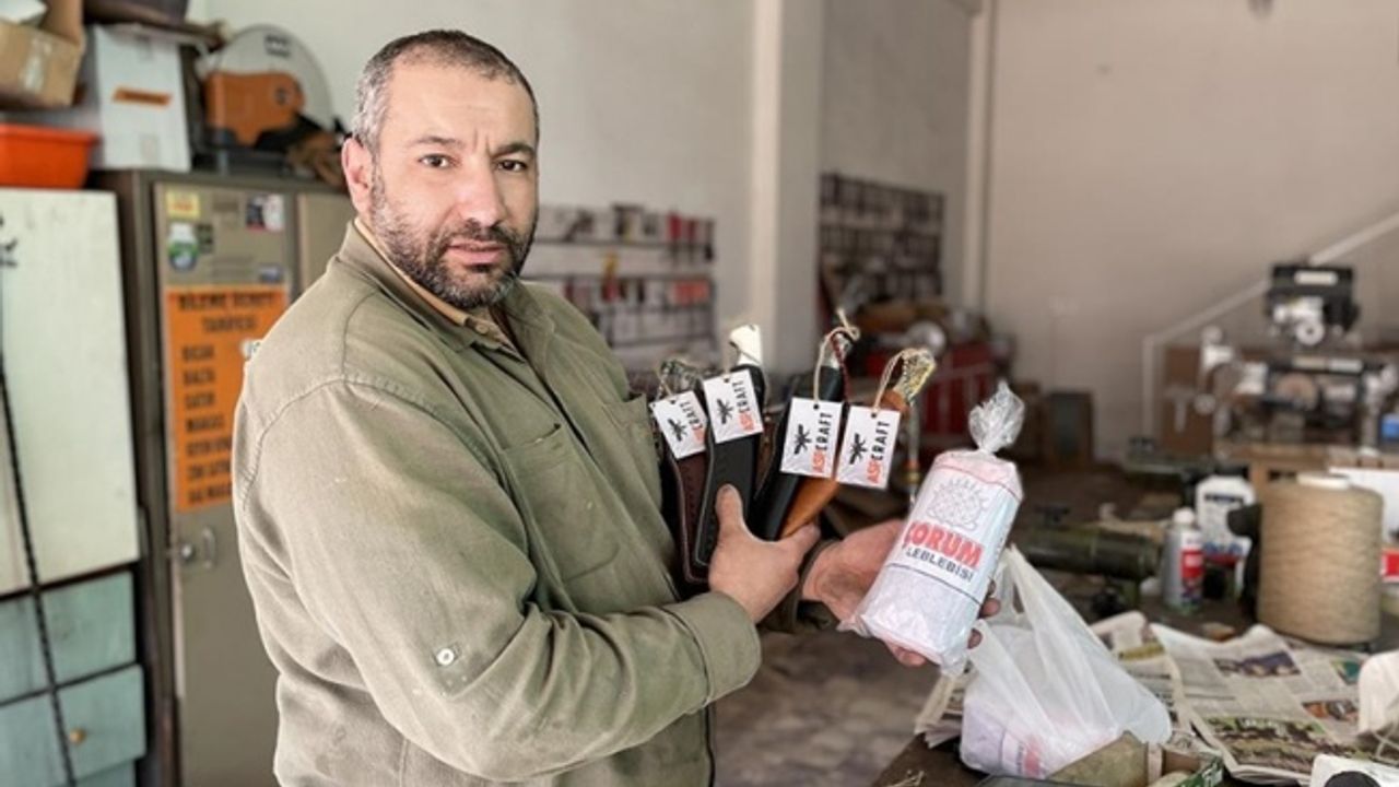 Depremzedeler için satışa çıkarılan koleksiyonluk 7 bıçak 25 bin liradan alıcı buldu