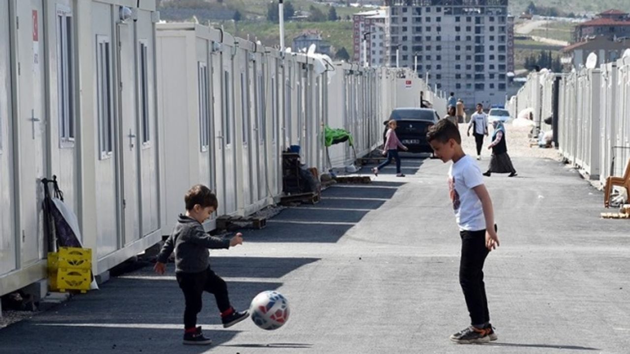 Malatya'daki konteyner kentlere 22 bin 684 depremzede yerleştirildi