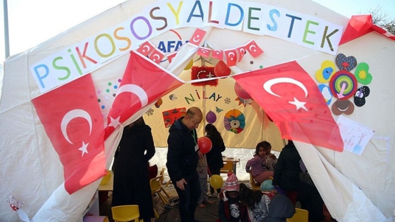 MEB'den, afet bölgesindeki 1 milyon 226 bin öğrenci ve veliye psikososyal destek hizmeti