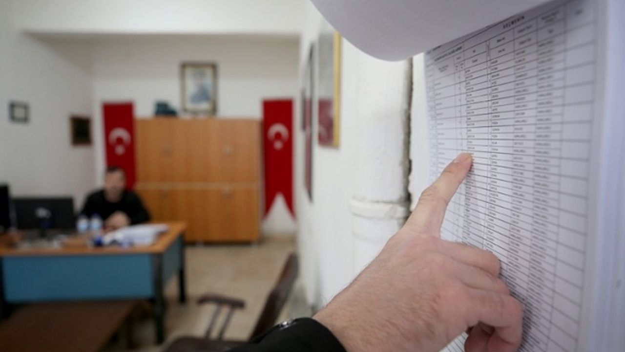 Seçmen listeleri yarın askıdan inecek