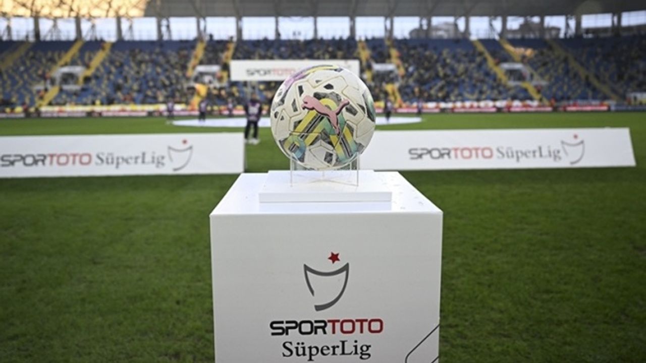 Spor Toto Süper Lig'de 28. hafta maçları oynanacak