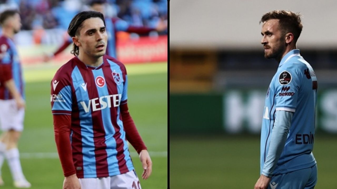 Trabzonspor'da Visca ve Abdülkadir Ömür'ün Beşiktaş maçında oynaması zor