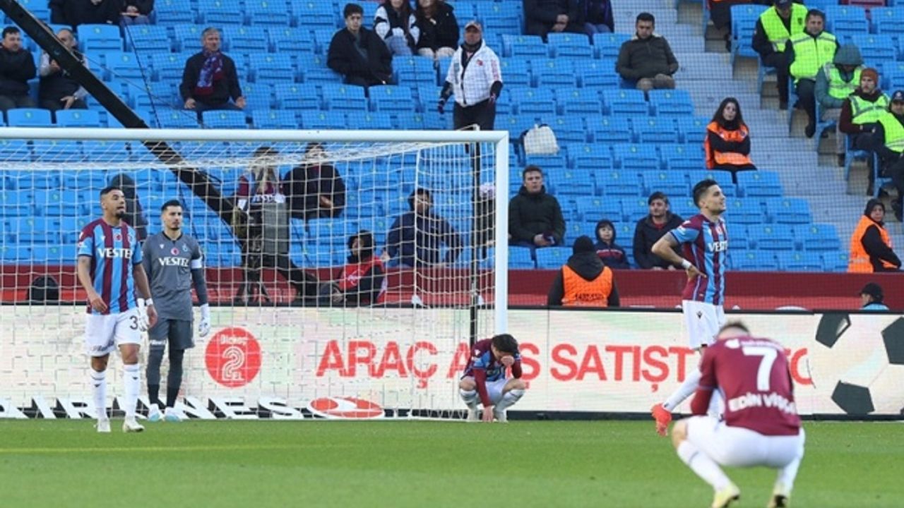 Trabzonspor'dan son 5 sezonun en kötü performansı