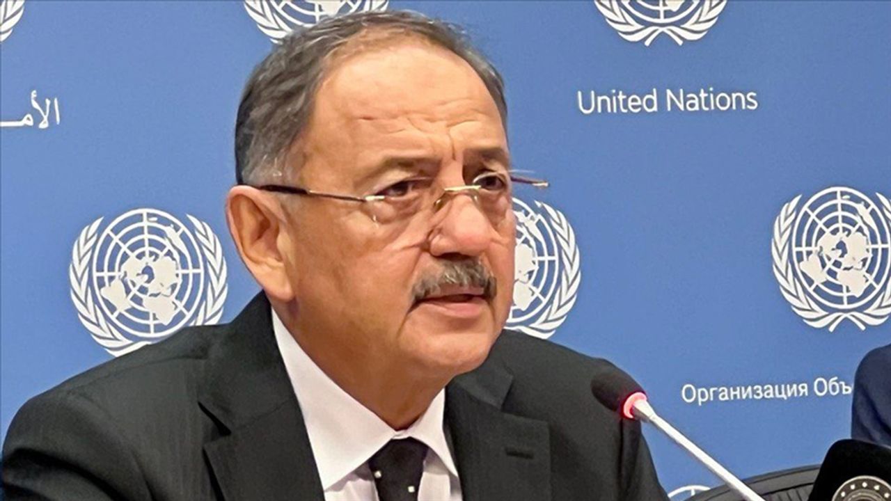 Bakan Özhaseki, BM Habitat'ın Türkiye'de ofis açacağını duyurdu