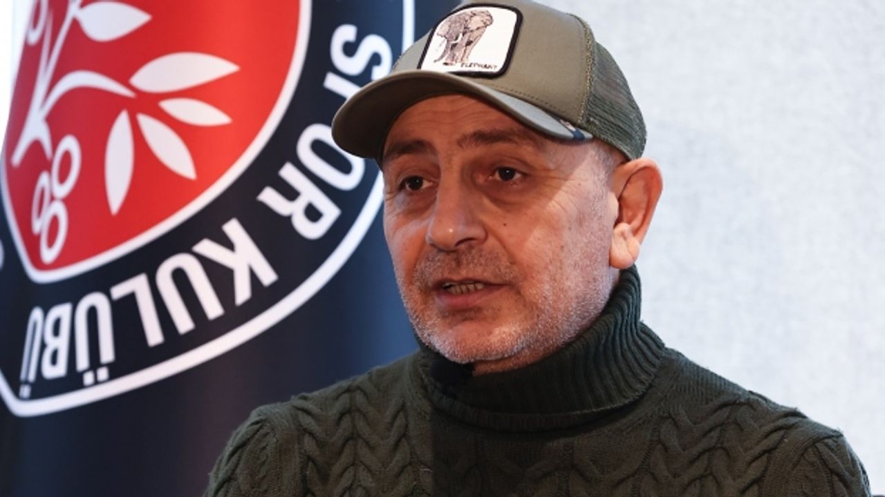 Fatih Karagümrük Kulübü Başkanı Süleyman Hurma'dan hakem tepkisi