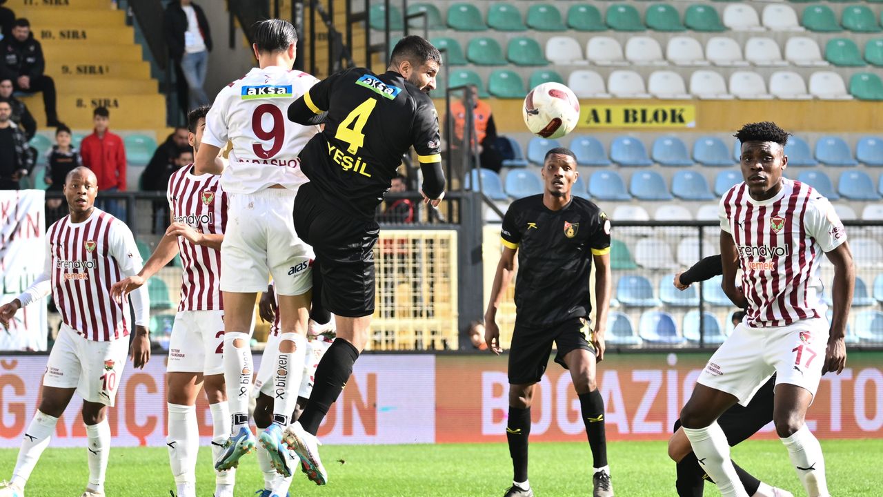 İlk yarı sonucu: İstanbulspor 1 - Atakaş Hatayspor 0