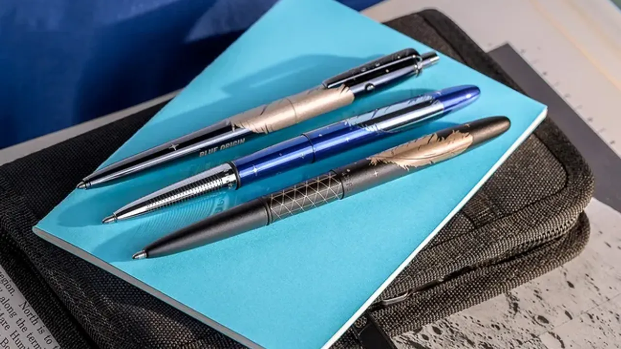 Uzay Mürekkep Kalemleri, Blue Origin Mürettebatlı uçuşlarında resmi dolma kalem olacak