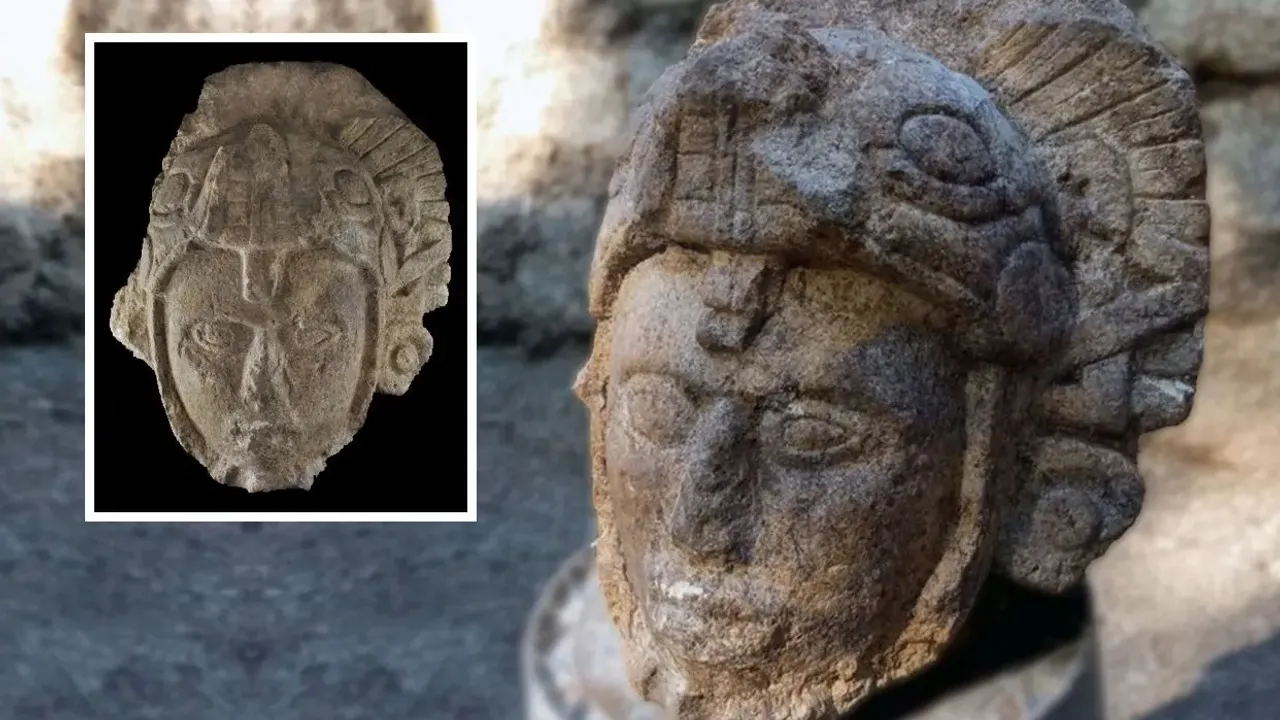 Chichén Itzá kazılarında yılan savaşçısının heykel başlığı keşfedildi