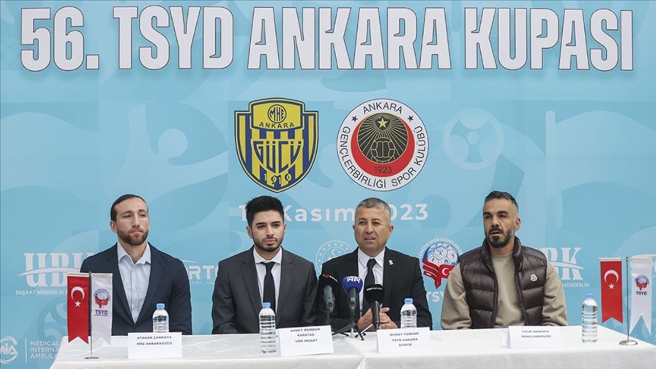 TSYD Ankara Şubesi Kupası'nın basın toplantısı gerçekleştirildi