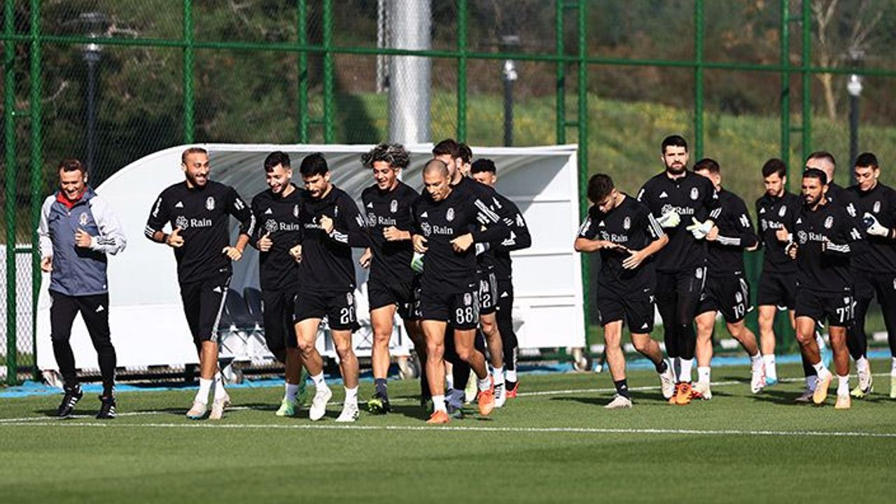 Beşiktaş, Yılport Samsunspor maçı hazırlıklarına devam etti