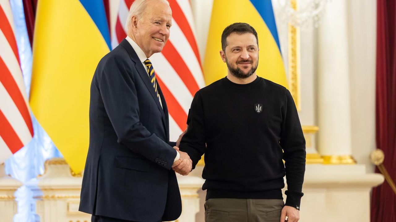 Ukrayna savaşı: Zelensky, Biden toplantısı öncesinde ABD yardımı talebinde bulundu