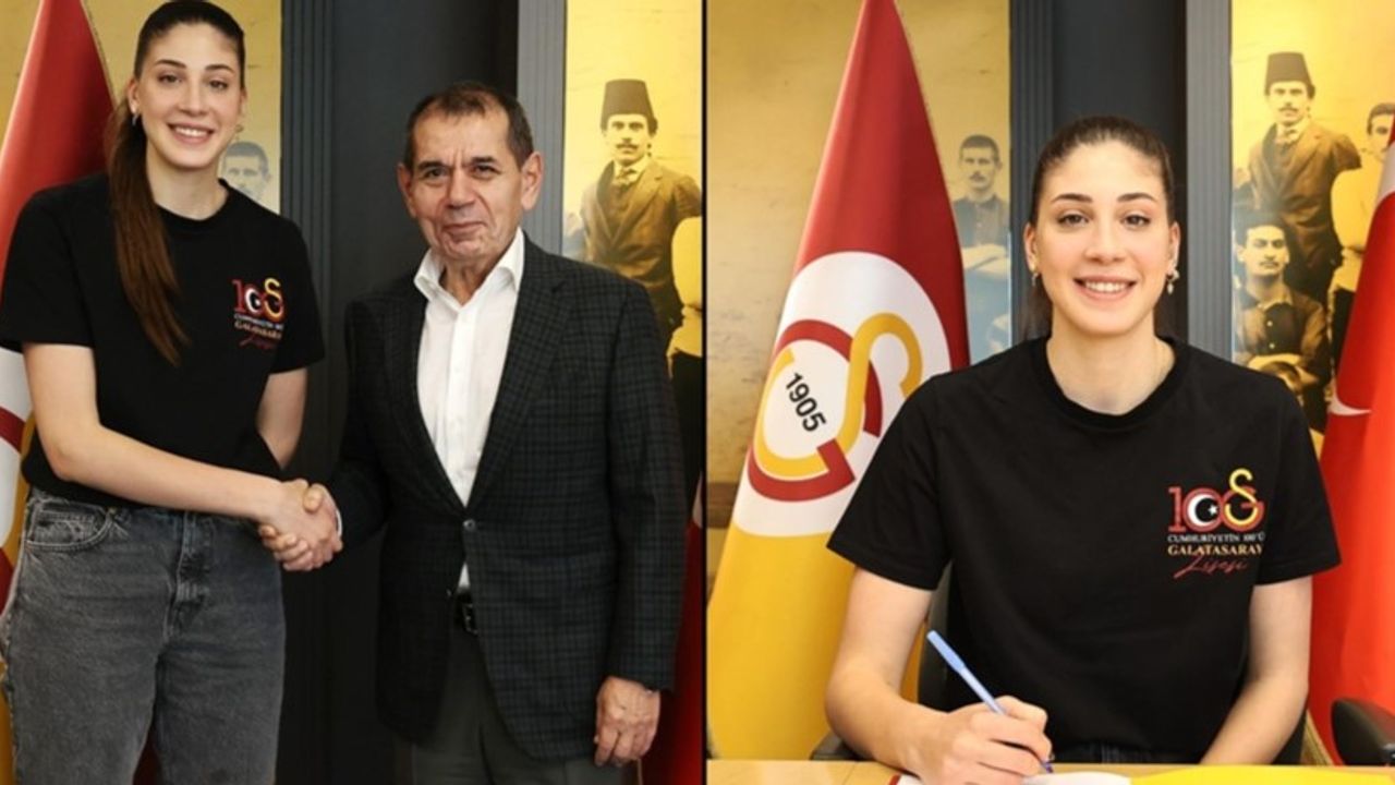 Galatasaray Daikin'de milli voleybolcu İlkin Aydın'ın sözleşmesi uzatıldı