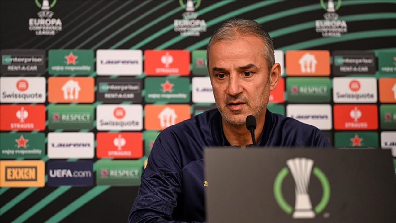 Fenerbahçe Teknik Direktörü İsmail Kartal: Kazanıp buradan lider çıkmak istiyoruz