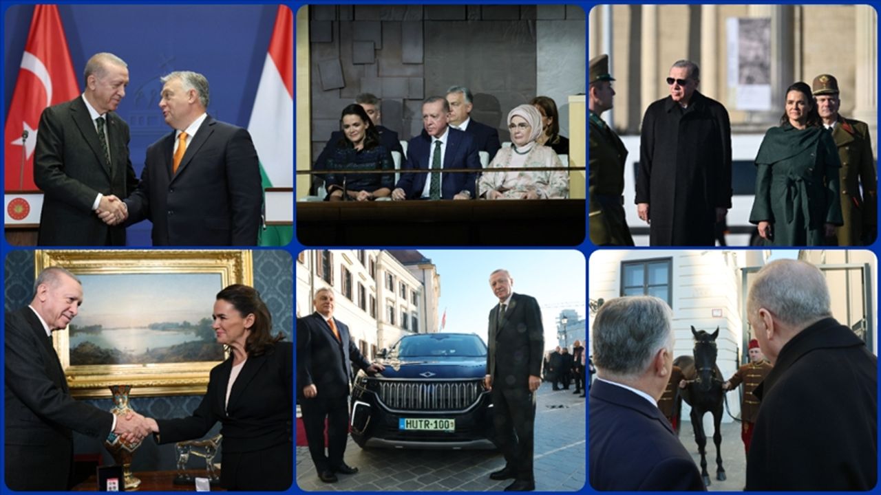 Cumhurbaşkanı Erdoğan'ın Budapeşte ziyareti Macar basınında geniş yer aldı