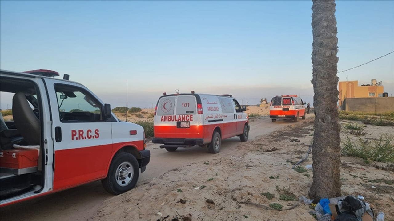 Filistin Kızılayı Gazze Şeridi'nin kuzeyinde yeniden acil servis hizmeti vermeye başladı
