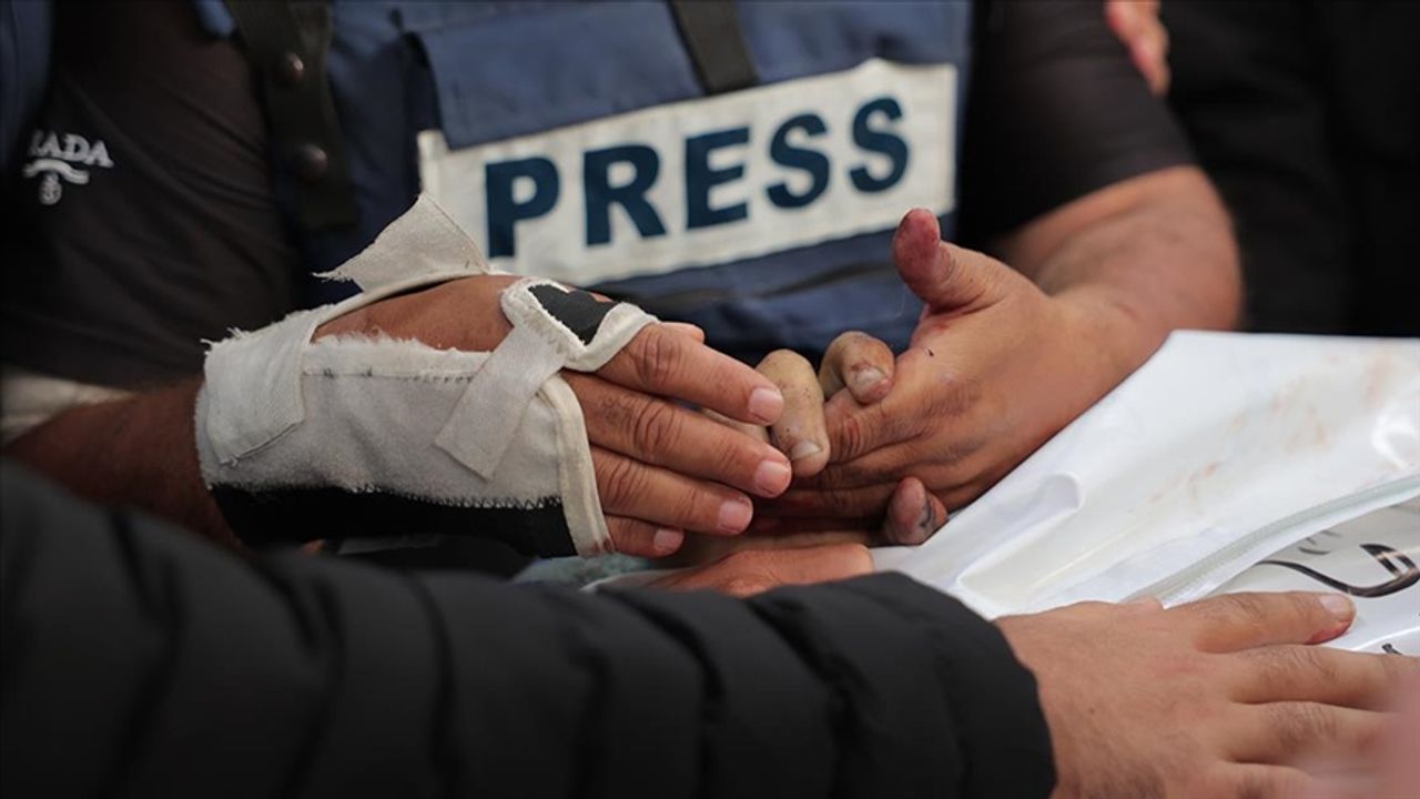 Filistinli Gazeteciler Sendikası: İsrail Gazze Şeridi'ndeki gazetecilerin yüzde 10'unu öldürdü
