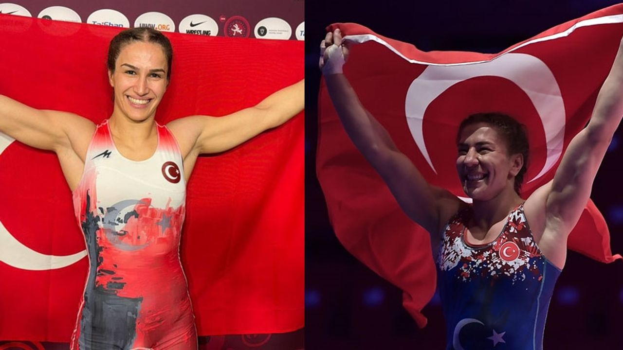 Buse Tosun Çavuşoğlu ve Yasemin Adar Yiğit, Avrupa Güreş Şampiyonası'nda  altın madalya kazandı - Yeni Çağrı Gazetesi