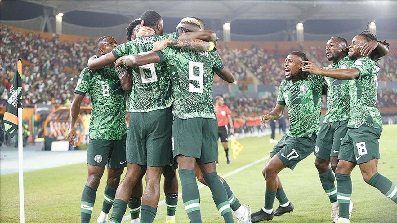 Afrika Uluslar Kupası'nda ilk finalist Nijerya oldu