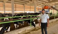 Robotik sistemli tesiste günlük 10 ton süt üretiyor