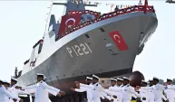 Pakistan MİLGEM teslimatı ile karakol gemilerini denize indirme töreni yapıldı