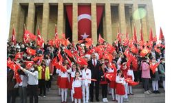 Ankara'da 23 Nisan coşkusu