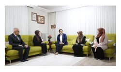 Bakan Yanık ve bakanlık personelleri, şehit ailelerini ziyaret etti
