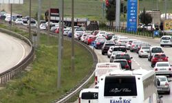 Ramazan Bayramı'nda 'kilit kavşak'tan 414 bin araç geçti