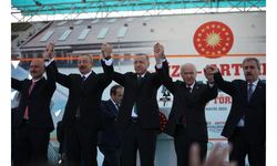 Rize-Artvin Havalimanı, Erdoğan ve Aliyev'in katılımıyla açıldı 