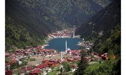 Uzungöl'ü çevreleyen kaçak yapılar yıkılıyor