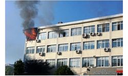 Çerkezköy Hükümet Konağı'nda yangın