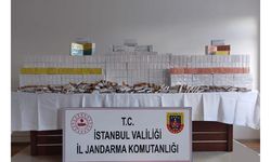İstanbul'da jandarmadan kaçak sigara operasyonu