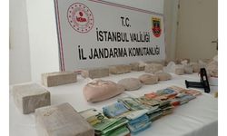 Küçükçekmece'de jandarmadan uyuşturucu operasyonu