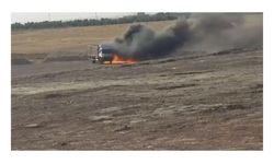 Suriye'de bomba yüklü kamyon imha edildi