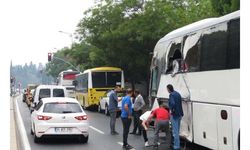 Üsküdar'da otobüs kazası