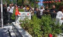 15 Temmuz’un yıl dönümünde Ömer Halisdemir’in kabrine ziyaretçi akını