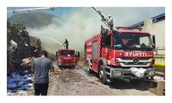 80 bin ton hurda kağıt kül oldu