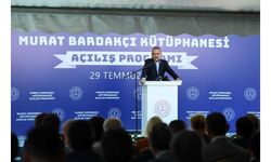 Bakan Özer, Murat Bardakçı Kütüphanesi'nin açılışına katıldı 