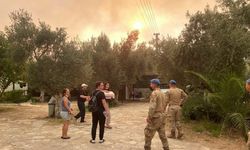 Datça’daki orman yangınında 2’nci gün