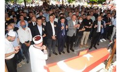 İBB Başkanı İmamoğlu, Murat Ongun'un babasının cenazesine katıldı