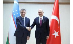 İçişleri Bakanı Soylu, Özbekistanlı mevkidaşıyla görüştü