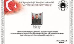 MSB: Pençe- Kilit Operasyonu bölgesinde 1 asker şehit oldu