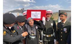 Şehit Uzman Çavuş Taşkın, Erzurum'da son yolculuğuna uğurlandı